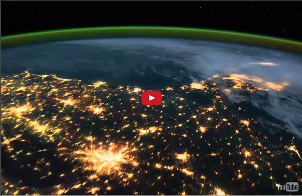 Earth -Time Lapse View from Space/Fly Over -Nasa, ISS (vid by Michael König @ koenigm.com)