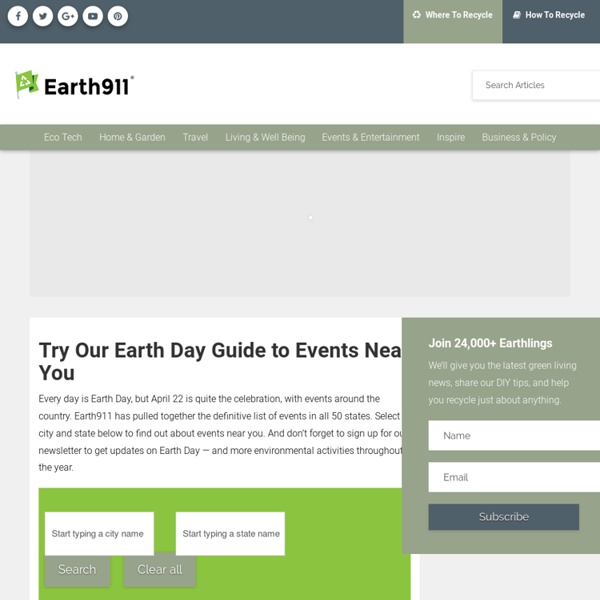 Earth911.com - Find Recycling Centers and Learn How To Recycle