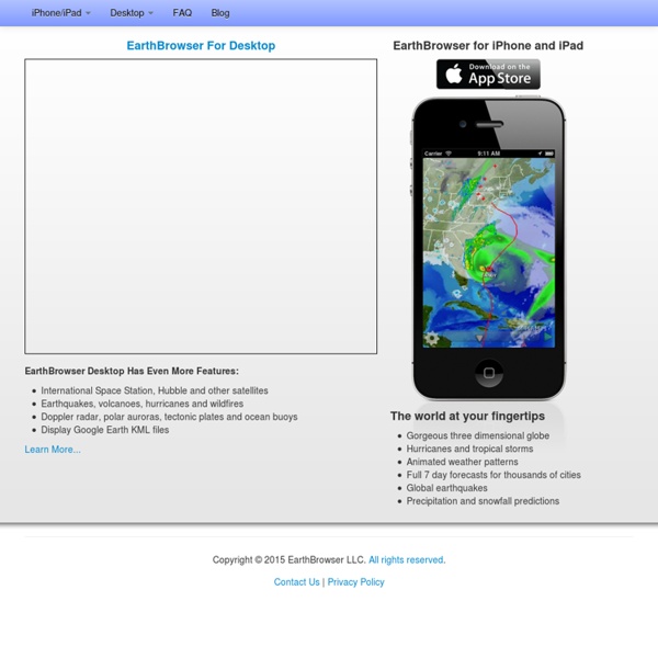 EarthBrowser - Interactive Virtual Earth