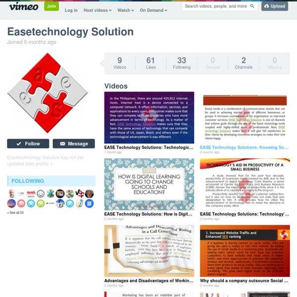 Easetechnology Solution on Vimeo