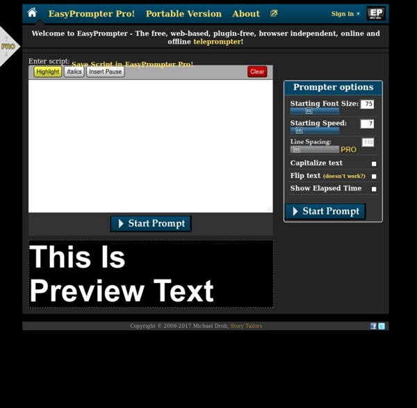 easyprompter free download mac