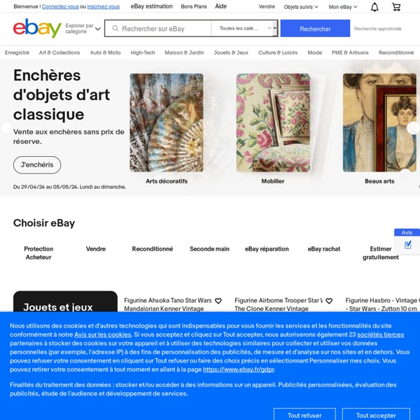 eBay - Achetez et vendez vos objets neufs ou d'occasion. Enchère