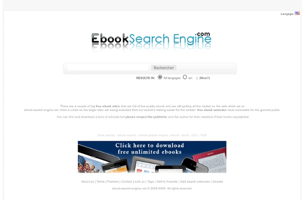 Ebook Search Engine