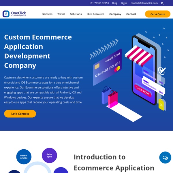 Ecommerce App Development