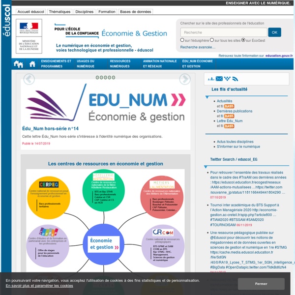 ÉcoGest — éduscol, le site des professionnels de l'éducation