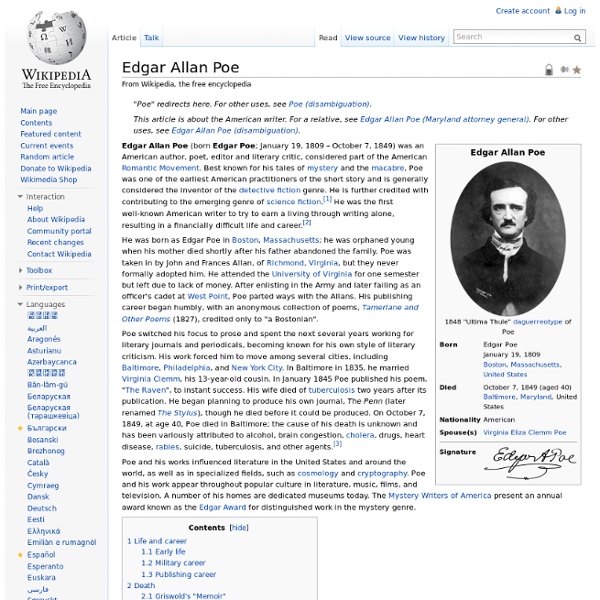 Edgar Allan Poe