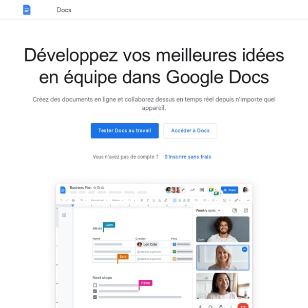 Google Docs: Free Online Documents for Personal Use | Pearltrees