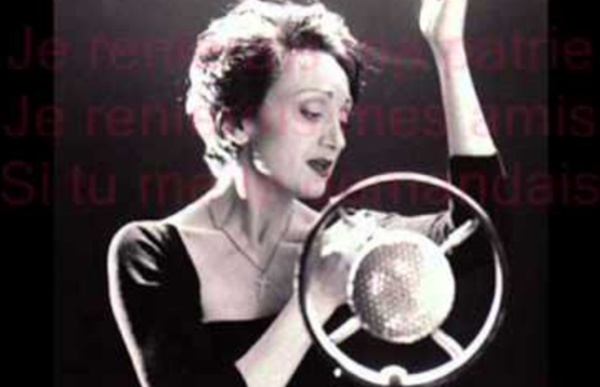 Edith Piaf - L'hymne à l'amour + Paroles
