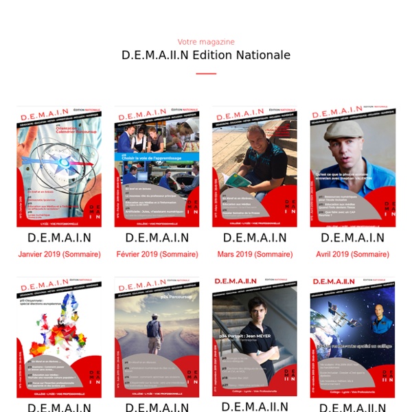 D.E.M.A.I.N. Edition Nationale - Editions Epicure