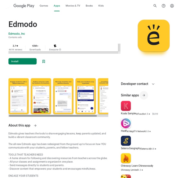 Edmodo - Apps on Android Market