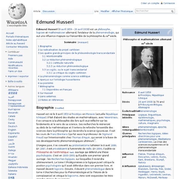 Edmund Husserl — Wikipédia