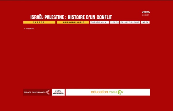 Reportage France 5 Conflit Israëlo-Palestinien