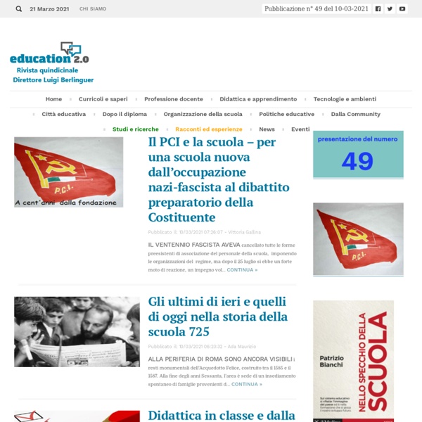 Education 2.0 – Educazione Didattica e Scuola