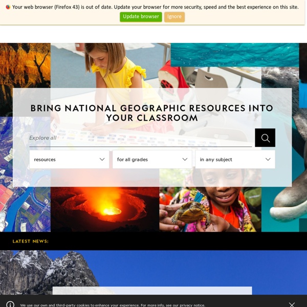 National Geographic Education - National Geographic Society