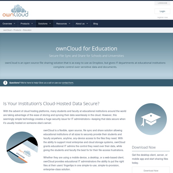 Education - ownCloud