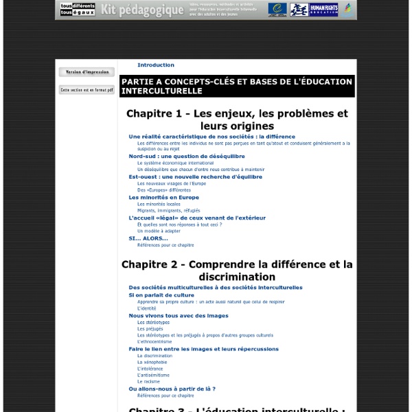 Education a l'interculturel