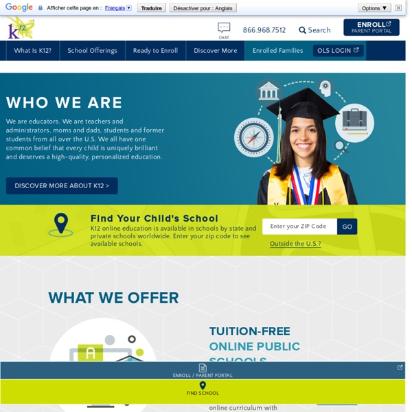 Online Public School, Online High School, Online Private School, Homeschooling, and Online Courses options