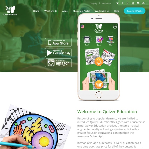 Quiver Education - Quiver 3D Augmented Reality coloring apps