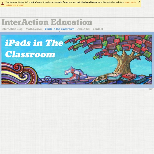 Using iPads in Education: Resources for teachers using iPads in the classroom