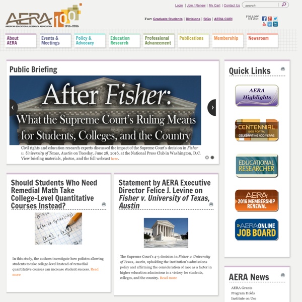 AERA Homepage