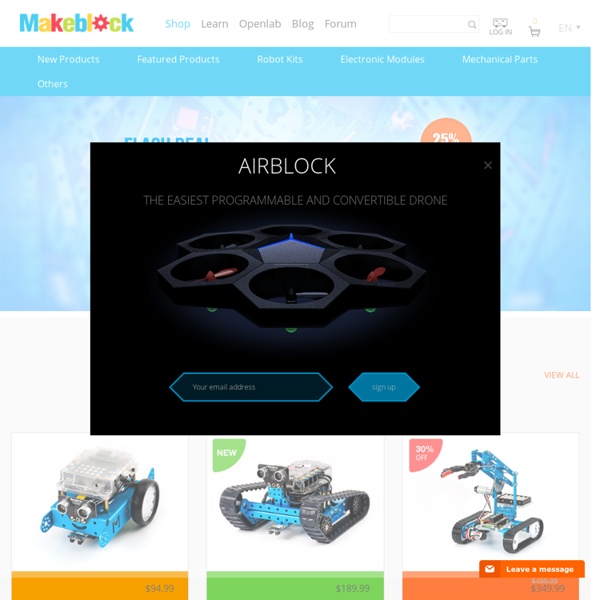 Makeblock-The Real Aluminum Robot Kit