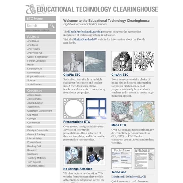 Educational Technology Clearinghouse