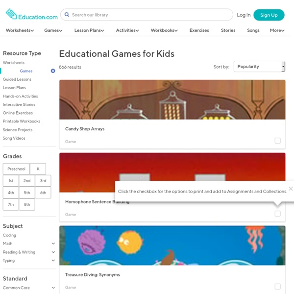 Games for Kids' Early Learning