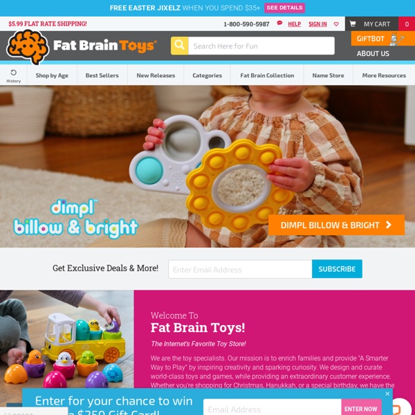 Educational and Learning Toys & Games from Fat Brain Toys