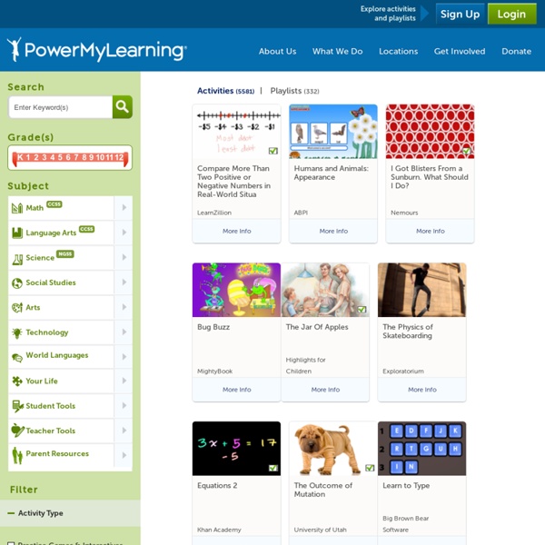 Educational Games & Educational Activities for Kids