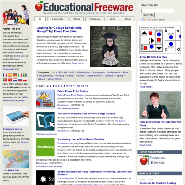 Free Educational Software And Games