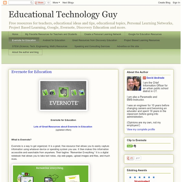 Evernote for Education