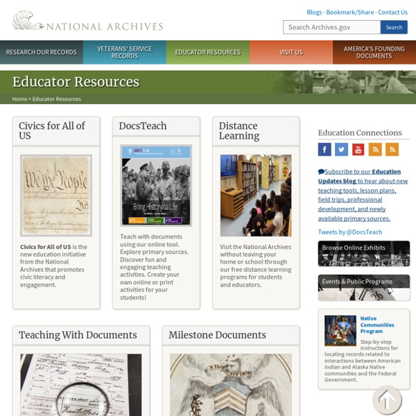 Teachers' Resources
