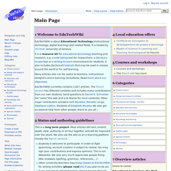 EduTech Wiki