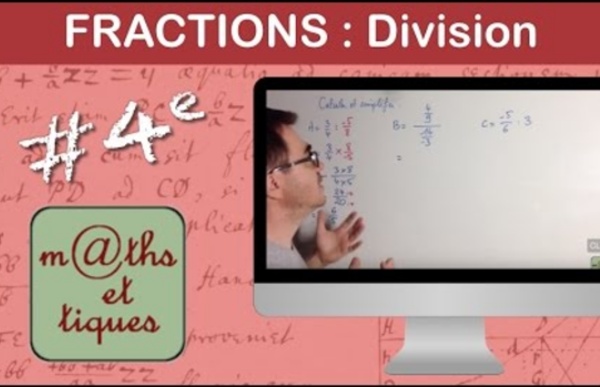 Effectuer des divisions de fractions