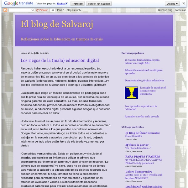 El blog de Salvaroj