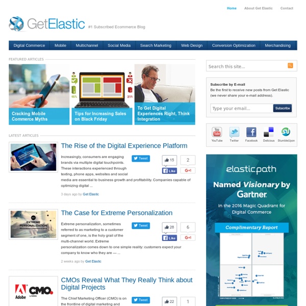 Get Elastic Ecommerce Blog « Get Elastic Ecommerce Blog