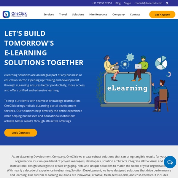 E-Learning Solutions Development