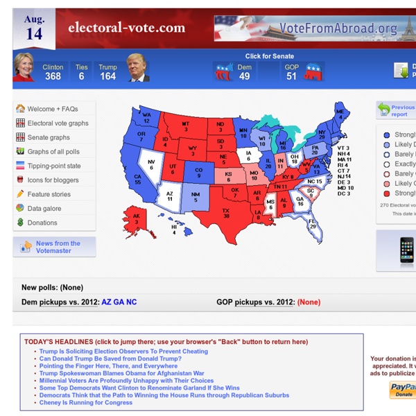 Electoral-vote.com: Election news