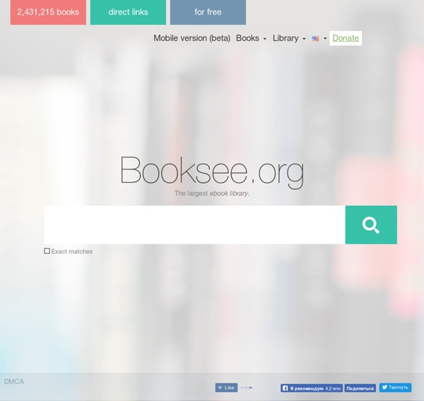 Electric Library. Download books free. More than 2 million books and magazines