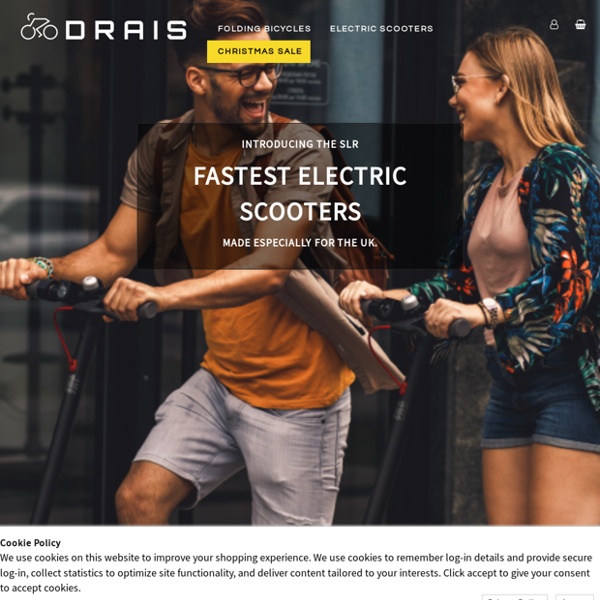 Drais Electric scooters and folding bikes