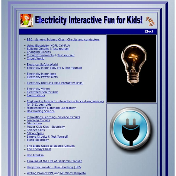 Electricity for Kids! It's Shocking!