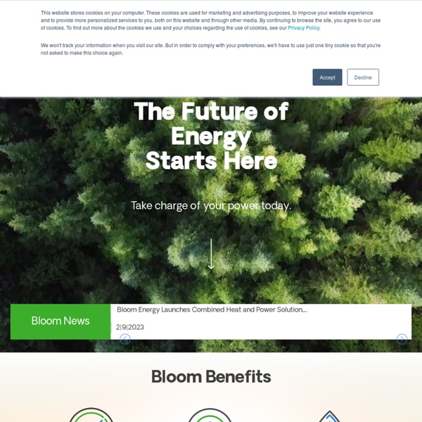 Fuelcell: Bloom Energy