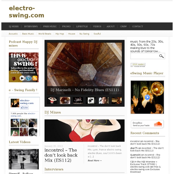 The world's first Electro Swing website !