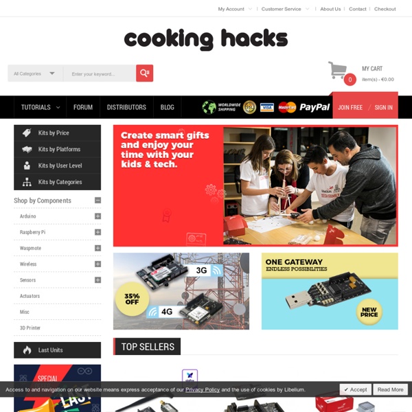 Cooking Hacks - Tasty Electronics for the Arduino Community-Mozilla Firefox
