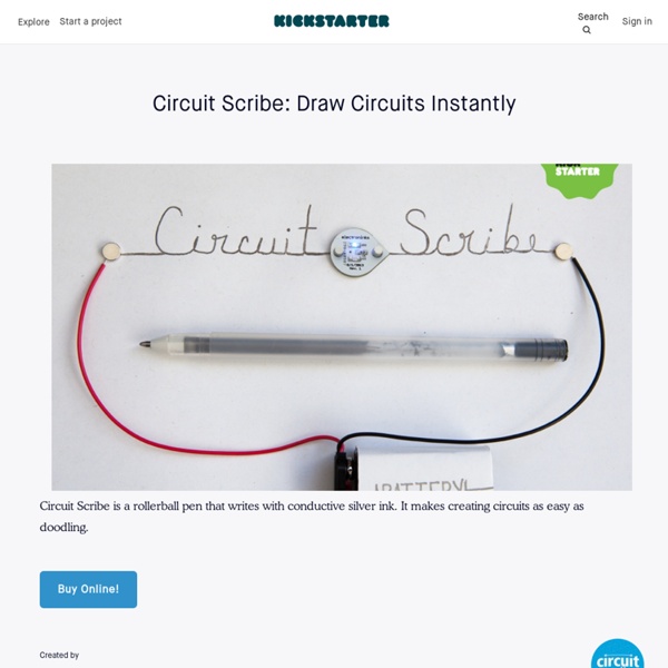 Circuit Scribe: dessine un vrai circuit eletrique !!!