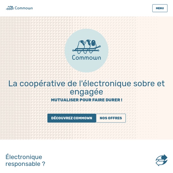 Commown · La SCIC de l’électronique responsable et durable