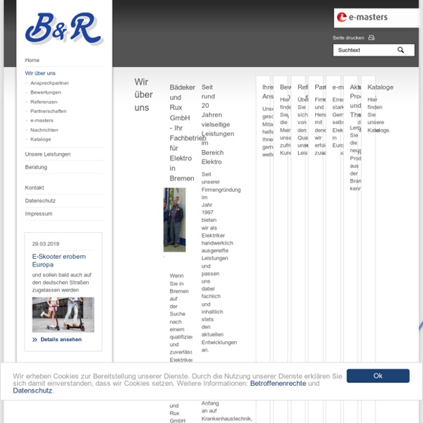 Bädeker & Rux GmbH: Wir über uns