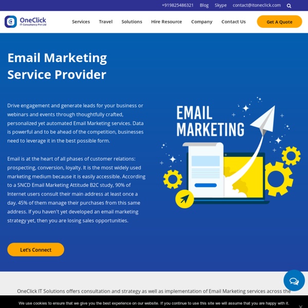 Email Marketing and Campaign Service Provider