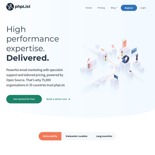 Phplist.com : phpList : The world's most popular open source email campaign manager