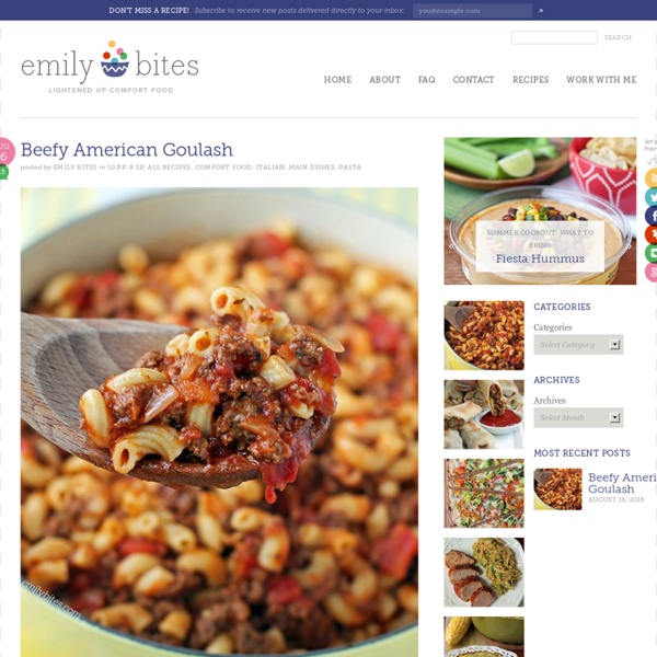 Emily Bites - Lightened Up Comfort Food